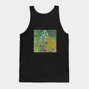 Gustav Klimt Flower Garden Tank Top